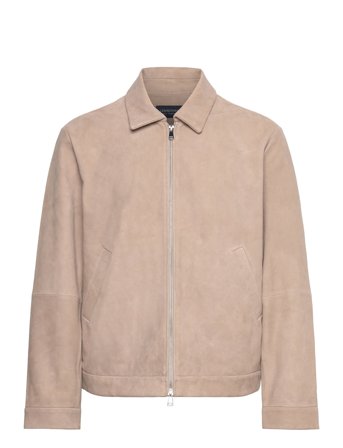 Dusty Suede Jacket Beige Lexington Clothing