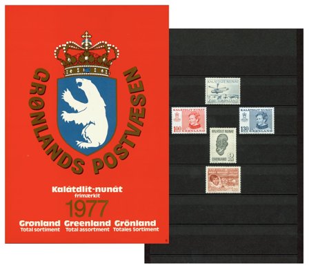 Grønland - Årsmappe 1977 - Uden jul