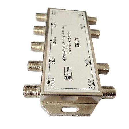 Ds81 8-i-1 Satellitsignal Diseqc Switch Lnb-mottagare
