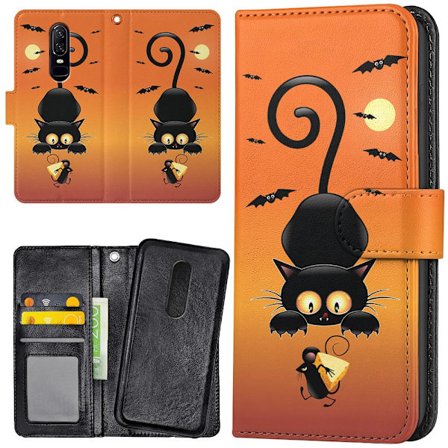 OnePlus 7 - Lommebok Deksel Katt og Mus