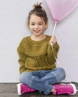 Strikkeoppskrift Genser Mys - Du Store Alpakka