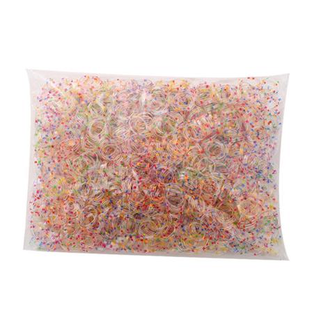 Engångshårband av gummi, högt elastiskt, matchande hårrep för kvinnor, flickor 1