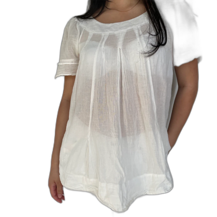 Genomskinlig blus från Zara