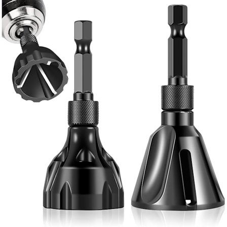 St Deburring Fas Extern, Deburring Extern Fasverktyg 3-20mm/5-25mm Deburring Skruv kompatibel med Stål/Koppar/Mässing/Plast/Trä