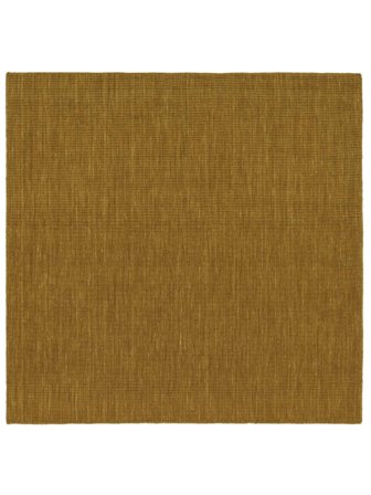 Ribban 250X250 Largo Giallo Mostarda Quadrato Tappeto