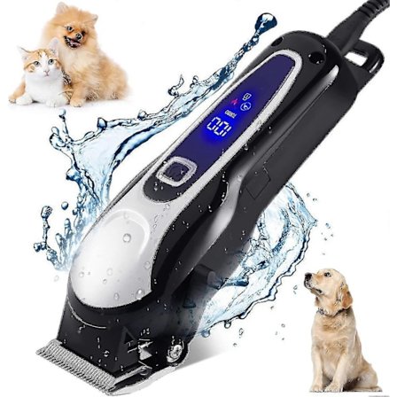 70% Rabatt -70% Rabatt - Profesjonell Hundeklipper, Trådløs Elektrisk Langhårs Hundeklippersett, Profesjonell Hunde- og Katteklipper, 