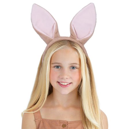 Pupunkorvat Hiuspanta Ruskea/Pinkki Lapsille