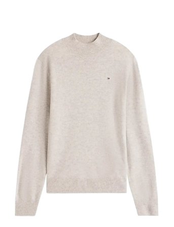 Tommy Hilfiger | Wool Cash Mock-Nk Ls Swt | XS