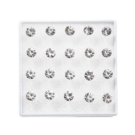 Anti-allergi plastik øreringe sæt alsidige plastik øreringe pynt komfortable harpiks bagside ørestikker ornament