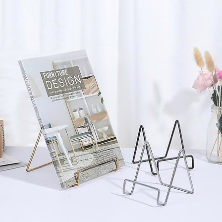 Järnkonst Displayställ Racks för Tallrikar, Skålar, Bildramar, Böcker, Heminredning