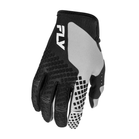 Motokrosové Rukavice FLY Racing Kinetic V26 Černá/Tmavá Šedá S