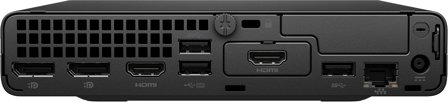 HP Pro Mini 400 G9 Intel Core i3 i3-13100T 8 GB DDR4-SDRAM 256 GB SSD Windows 11 Pro Mini PC Mini-PC Schwarz