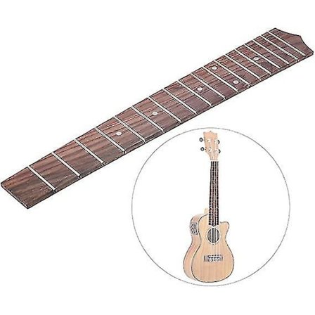 26 Tommer Tenor Ukulele Rosentre Frettbrett 18 Bånd