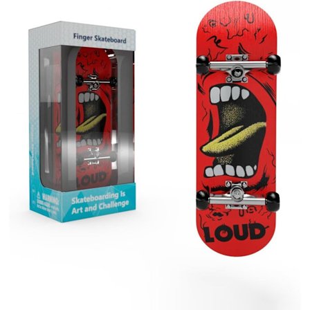 Træ, pro Fingerboard 29mm Mini håndboard, Premium Fingerboard Ideel til fingerfærdighedsmanøvrer (Samlingsråb)