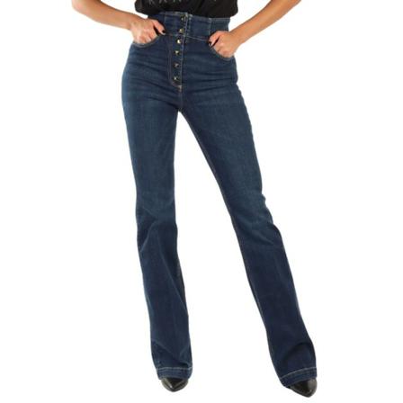 Elisabetta Franchi Straight Jeans Blå, Dame, Størrelse: W26