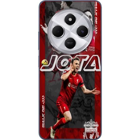Yhteensopiva Puhelinkuori Xiaomi Redmi 14C Liverpool Diogo Jota nro 20 jalkapallo juliste Portugali hyökkääjä Punaiset hyökkääjät Premier League joukk