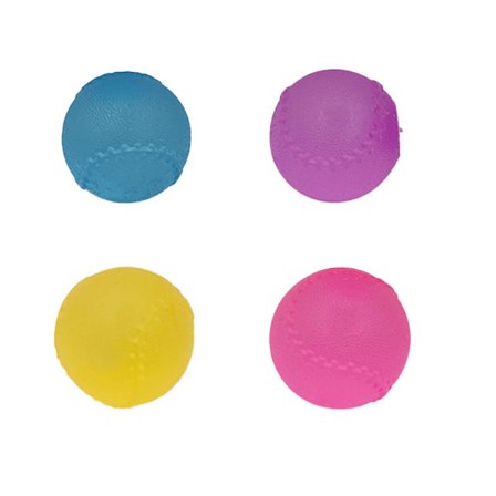 Populær 2026 Squishy Malt Godteri Stressavlastningsleke Tilfeldig Farge Gave**4CM baseball