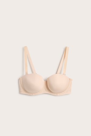 Kappahl | Balconette bh i micro | Ljusbeige