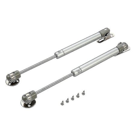 Hjemmedørsstop Dørlift Pneumatisk Støtte Hydraulisk Gasfjeder Husholdningsmetal Nemt Håndtag Køkkenskab (2 stk)