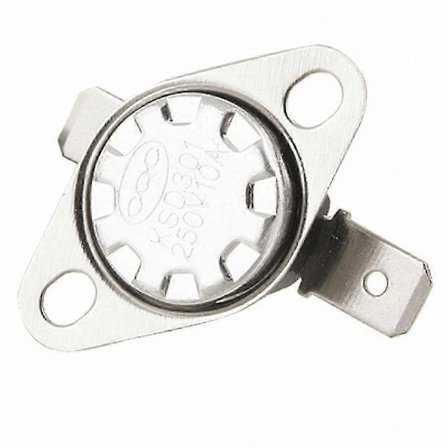 Temperaturkontrolkontakt 135°C Termostat 250V 10A til apparater