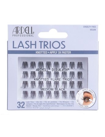 Ardell Individuals Trio Lash Medium Black, Makeup, Øjenvipper, Kunstige Øjenvipper