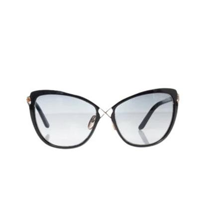 Tom Ford Pre-owned, Pre-owned Acetatesunglasses Paars, Dames, Maat:ONE Size