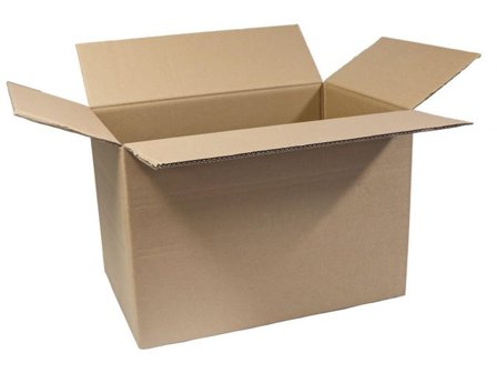 Wellåda 570x380x380/285/190mm 7mm - Lyreco - Emballage och lagerutrustning - Lådor och well - Welllådor 1-lag - 500-1300 mm