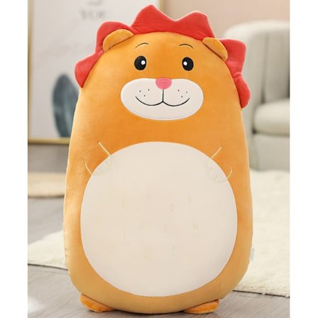 45 cm Squishmallows plyschdjur kawaii mjuk stor kudde lejon