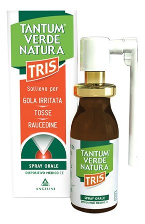Tantum Verde Natura Tris Spray Per Gola Irritata Tosse E