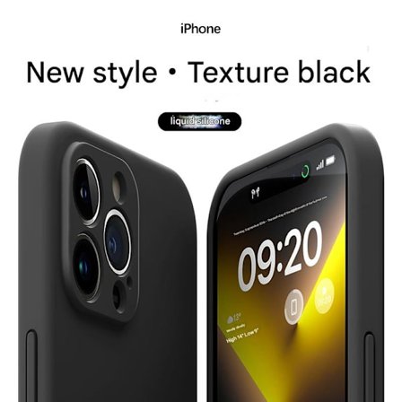Lämplig för Apple mobiltelefonfodral flytande silikon ny modell skyddande skal fullt paket anti-fall mjuk trend enkel high-end nisch