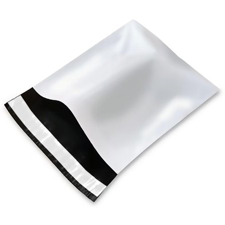 RECIRKEL E-handelspåse återvunnen 400x500+50mm remsa 100/fp - Lyreco - Emballage och lagerutrustning - Kuvert och postemballage - E-handelspåsar