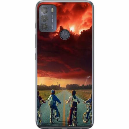 Motorola Moto G50 Genomskinligt Skal Stranger Things