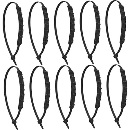 10 snøkjettinger for motorsykler og elsykler, sklisikre kjettinger, universelle nylonhjul, 20 tenner, egnet for vinterdekk på is og snø