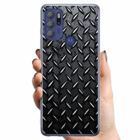 Motorola Moto G60s Tpu Mobilskal Metalliskt Mönster