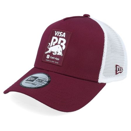 New Era - Motor Svart trucker Keps - RB F1 25 Seasonal Cardinal/White A-frame Trucker @ Hatstore