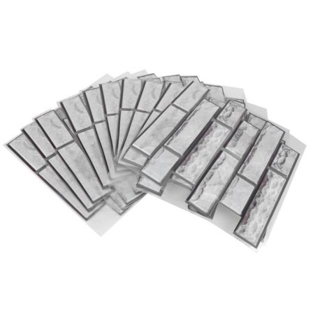 3D Vedenpitävät itseliimautuvat seinätarrat laattatarra keittiön kylpyhuoneen sisustukseen