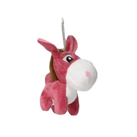 Hevosen avaimenperä söpö pehmo avaimenperä riipus lelu