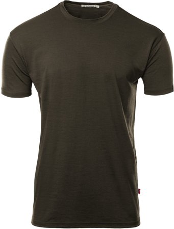 Aclima LightWool 180 Classic Tee t-paita, maastonvihreä