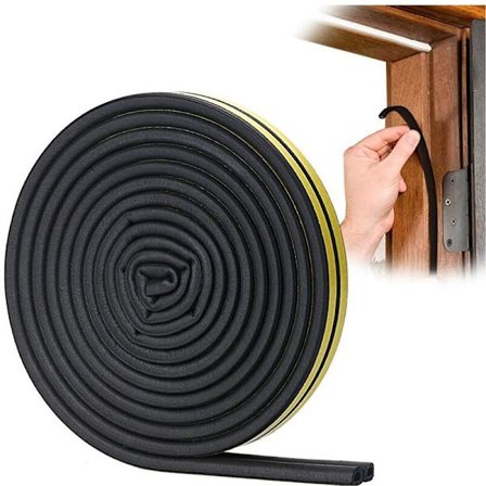 Dørforsegling, PVC D-profil vindusforsegling, dør- og vindustetningsmiddel