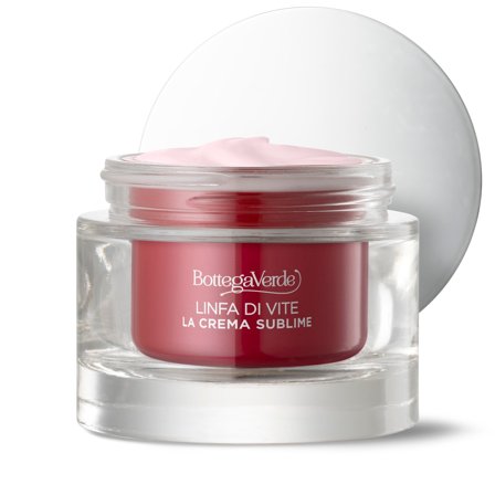 BOTTEGA VERDE Linfa di vite La Crema Sublime - Trattamento Viso Antirughe Giorno E Notte 50ml - Crema viso giorno antirughe