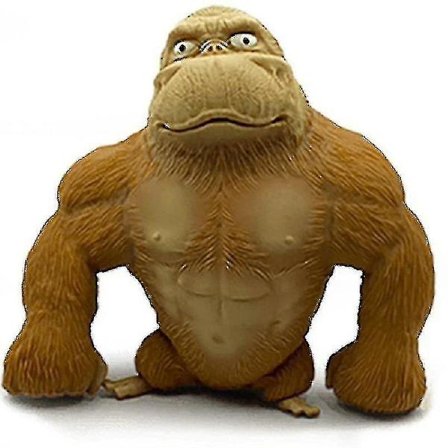 Stor kæmpe svampet squishy fidget abe antistress legetøj blødt sjovt gavelegetøj(Blå)