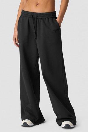 ICANIWILL - Essence Mid Waist Pants Black - Hosen - Damen - ICIW