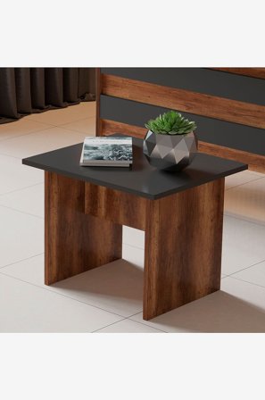 Homitis - Soffbord Vario B - Baroque, Mörkgrå - Grå - Soffbord - Från Homeroom