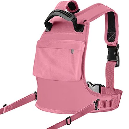 Ski træningsanordning til børn med rygsæk og stødabsorberende træksnor - Skihjælpemiddel til begyndere / Skilektioner, Ski P