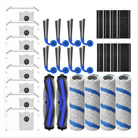 Til DEEBOOT X11 OMNICYCLONE / X11 PRO OMNI Tilbehør Hovedsidebørste HEPA Filter Rullemoppe Reservedel