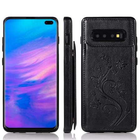 Samsung S10 Shockproof Cover Card Holder 3-POCKET Flippr V2
