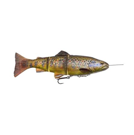 Savage Gear 4D Line Thru Trout 20cm 93g SS 03-Dark Brown Trout