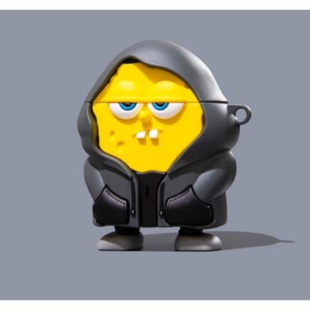 Chaoku Sweater Sponge Baby Lämplig för Airpods Generation 1/2 Pr