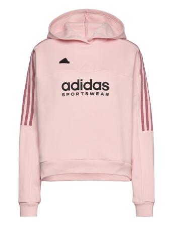 Adidas Sportswear Tiro Cut 3 Stripes Fleece Hoodie Rosa