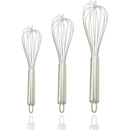 Kjøkkenutstyr Kjøkkenvisp - Ballongvisp, Egg, Melk. Kjøkkenredskap For Blanding